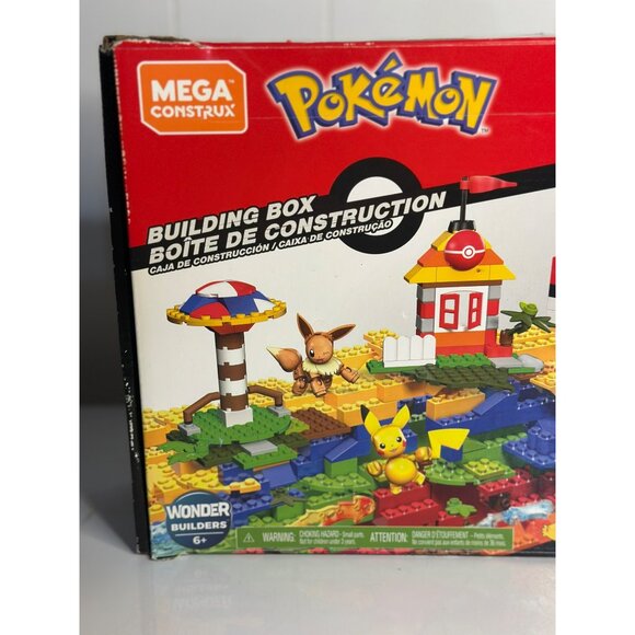 Mega Construx Pokémon Building Box Pikachu & Eevee Construction MISSING PIECES - Picture 3 of 7